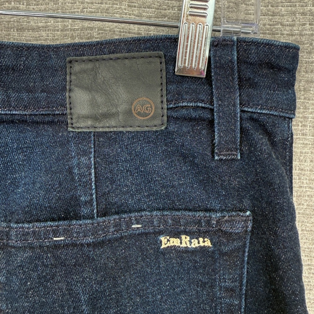 AG Adriano Goldschmied‎ EmRata Flare Jeans Womens 31 Stretch Seam Detail Boho - Picture 9 of 14